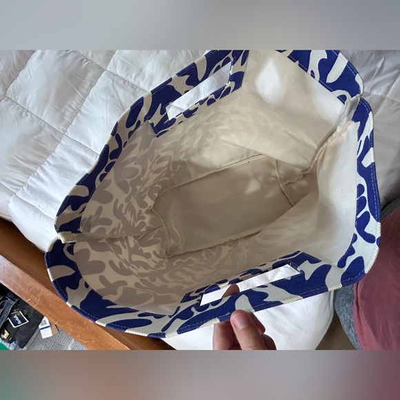 NEW The Lilibridge Bag canvas tote Beach Vacation Cafe Matisse - Picture 4 of 8